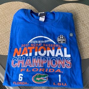 Florida Gators 2017 NCAA College World Series XL tshirt